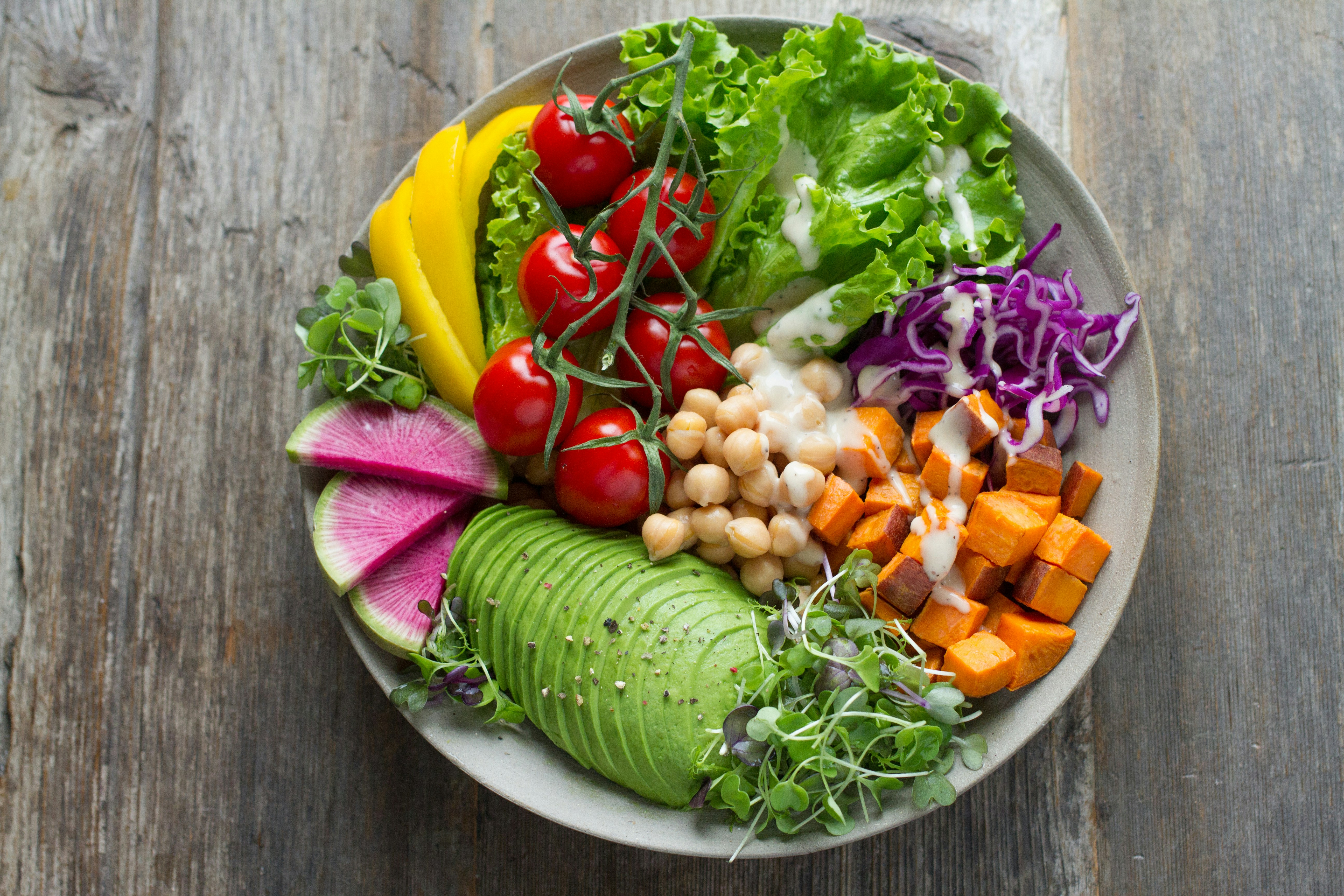 Healthy colorful meal — personalized care plans and long-term weight loss support